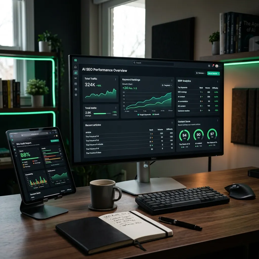 AI SEO Dashboard