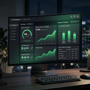 Surfer SEO Dashboard Preview
