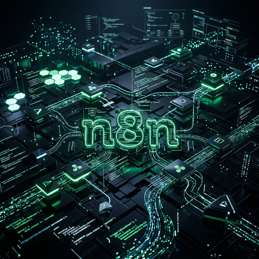n8n visual automation dashboard