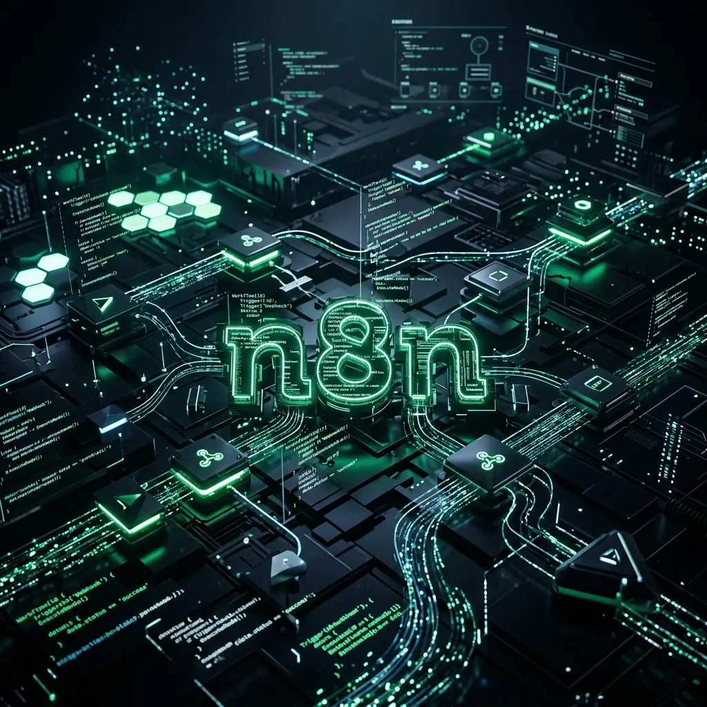 n8n visual automation dashboard